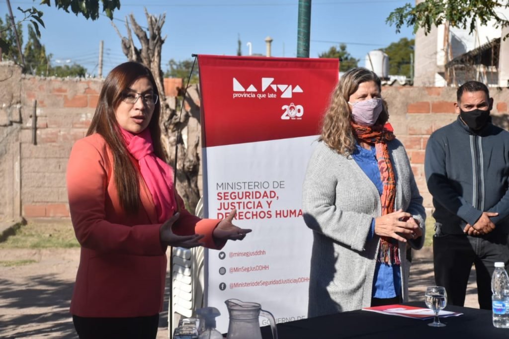 foto: prensa Ministerio de Seguridad Justicias y Derechos Humanos